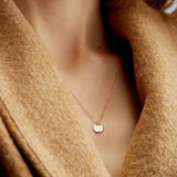 Disc Coin Necklace - Stainless Steel