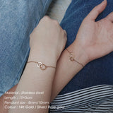 Thin Circle Stainless Steel Bracelet